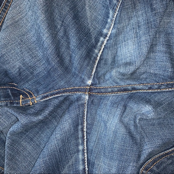 7 For All Mankind Roxanne Mid Rise Straight Leg 32 - Picture 7 of 7